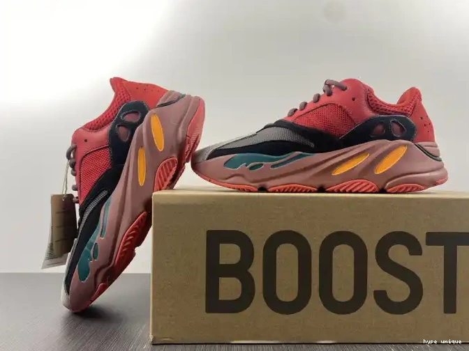hype Red Adidas Boost Yeezy 700 HQ6979 Hi-Res 0529